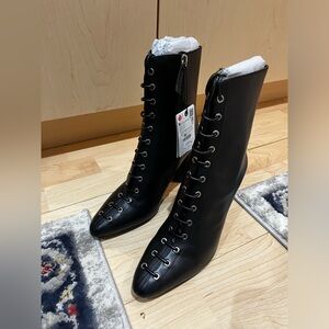 NWT Short Black Booties